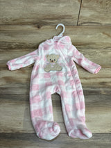 NEW Little Joy Plush Hooded Bunting Pink sz 6-9m