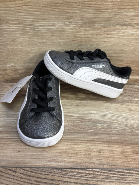 NEW Puma Vikky Glitz Sneakers Grey sz 6c - Me n Mommy To Be