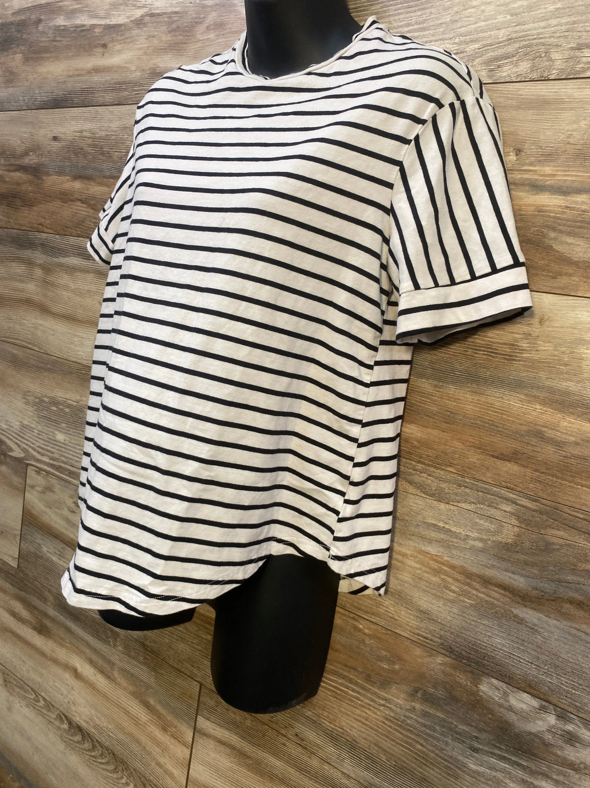 Shein Striped Shirt White sz Small