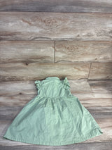 Penelope Mack Floral Embroidered Dress Green sz 4T - Me n Mommy To Be