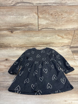 Old Navy Heart Print Dress Grey sz 18-24m