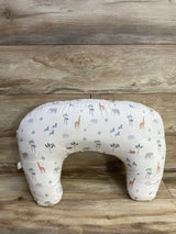 Boppy Nursing Pillow with Sand Safari Animals Slipcover