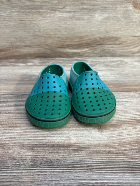 Native x Crayola Miles Block Green Shoes sz 5c - Me n Mommy To Be