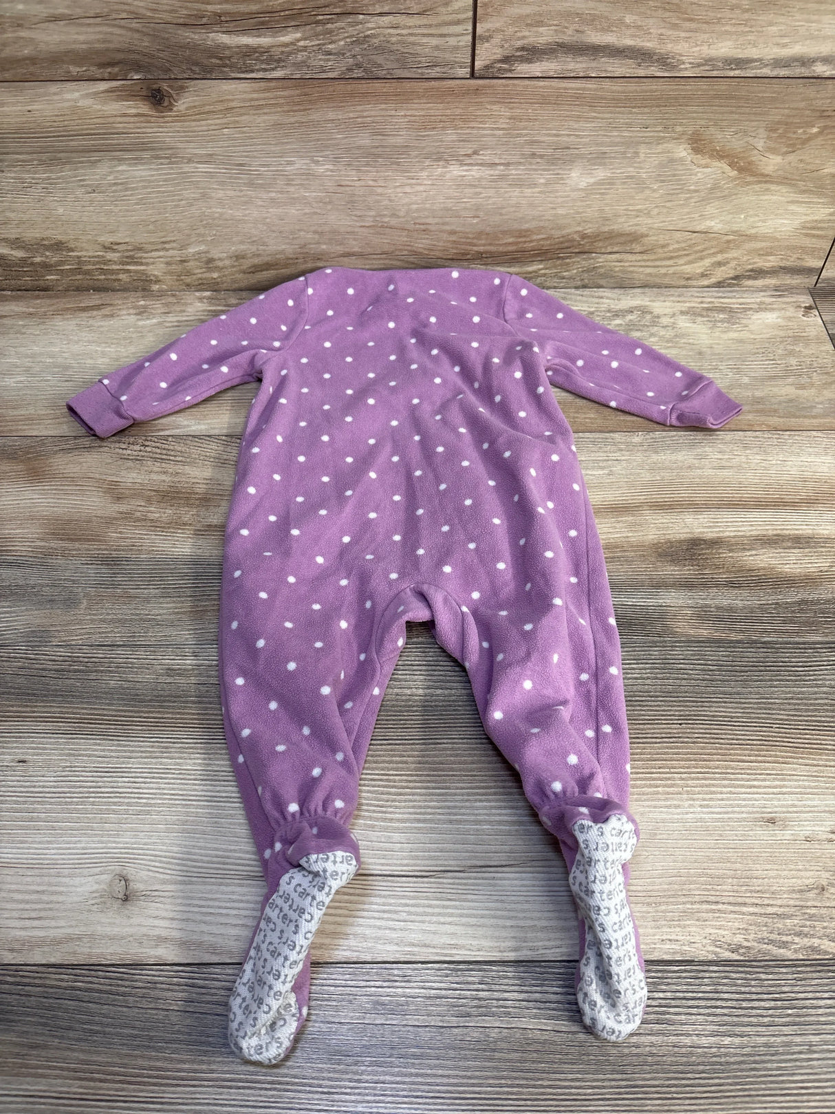 Carter's Blanket Sleeper Purple sz 6m