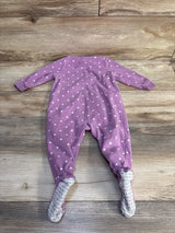 Carter's Blanket Sleeper Purple sz 6m