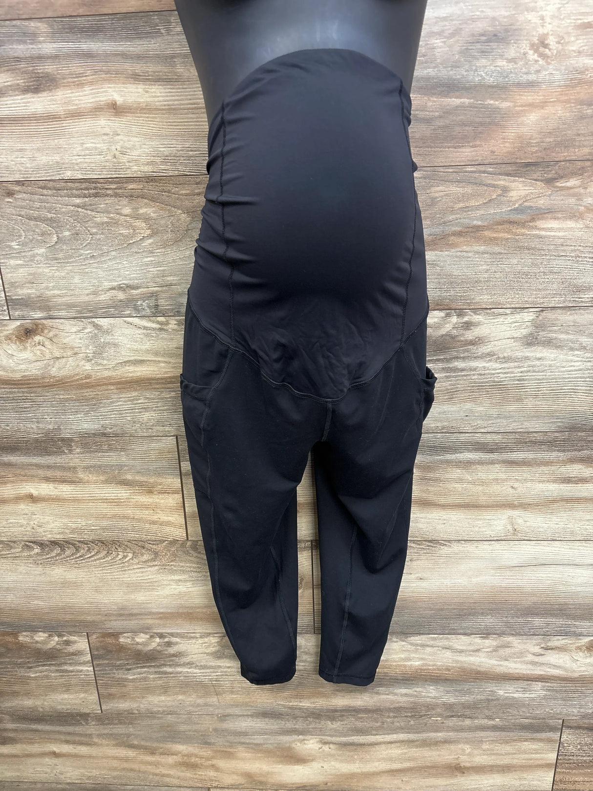 Isabel Maternity Capris Leggings Black sz Large