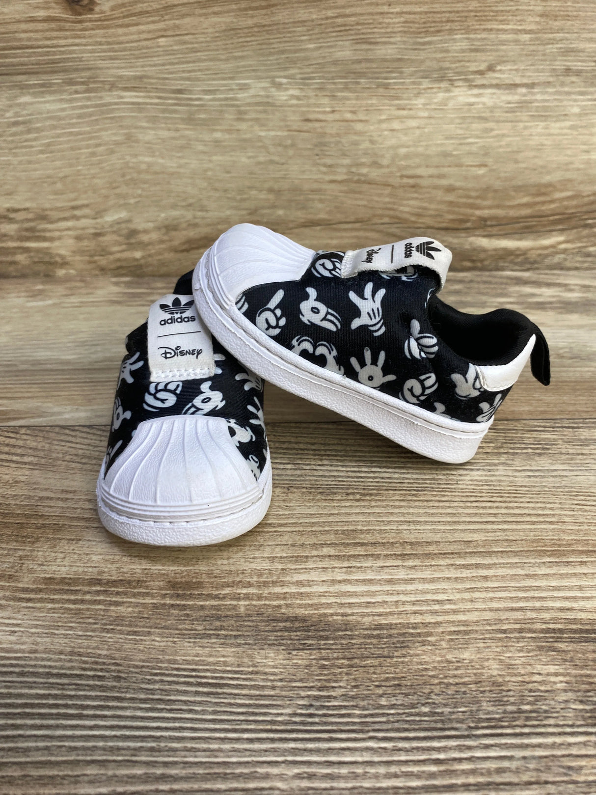 Adidas x Disney Superstar 360 Shoes Black sz 4c - Me n Mommy To Be