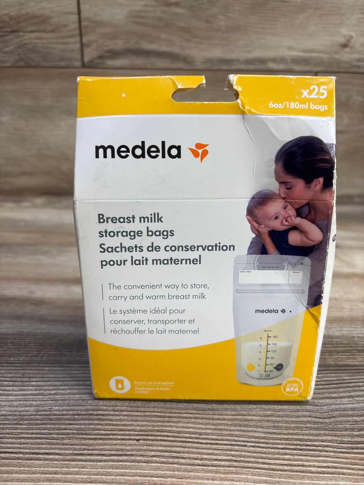 NEW Medela Breast Milk Storage Bags 25Ct. 6oz