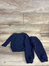 Baby Gap 2pc Bodysuit & Bottoms Set Navy sz 18-24m