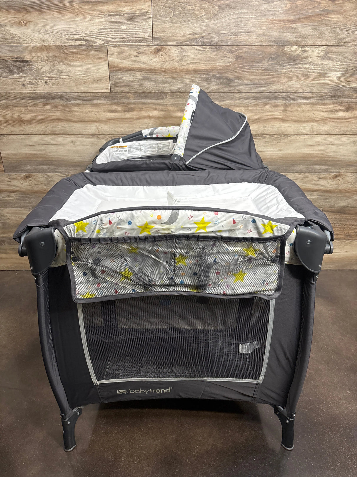 NEW Baby Trend Lil' Snooze Deluxe II Nursery Center, Twinkle Twinkle Little Moon