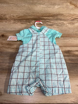 NEW Just One You 2pc Shortall Set Blue sz 6m