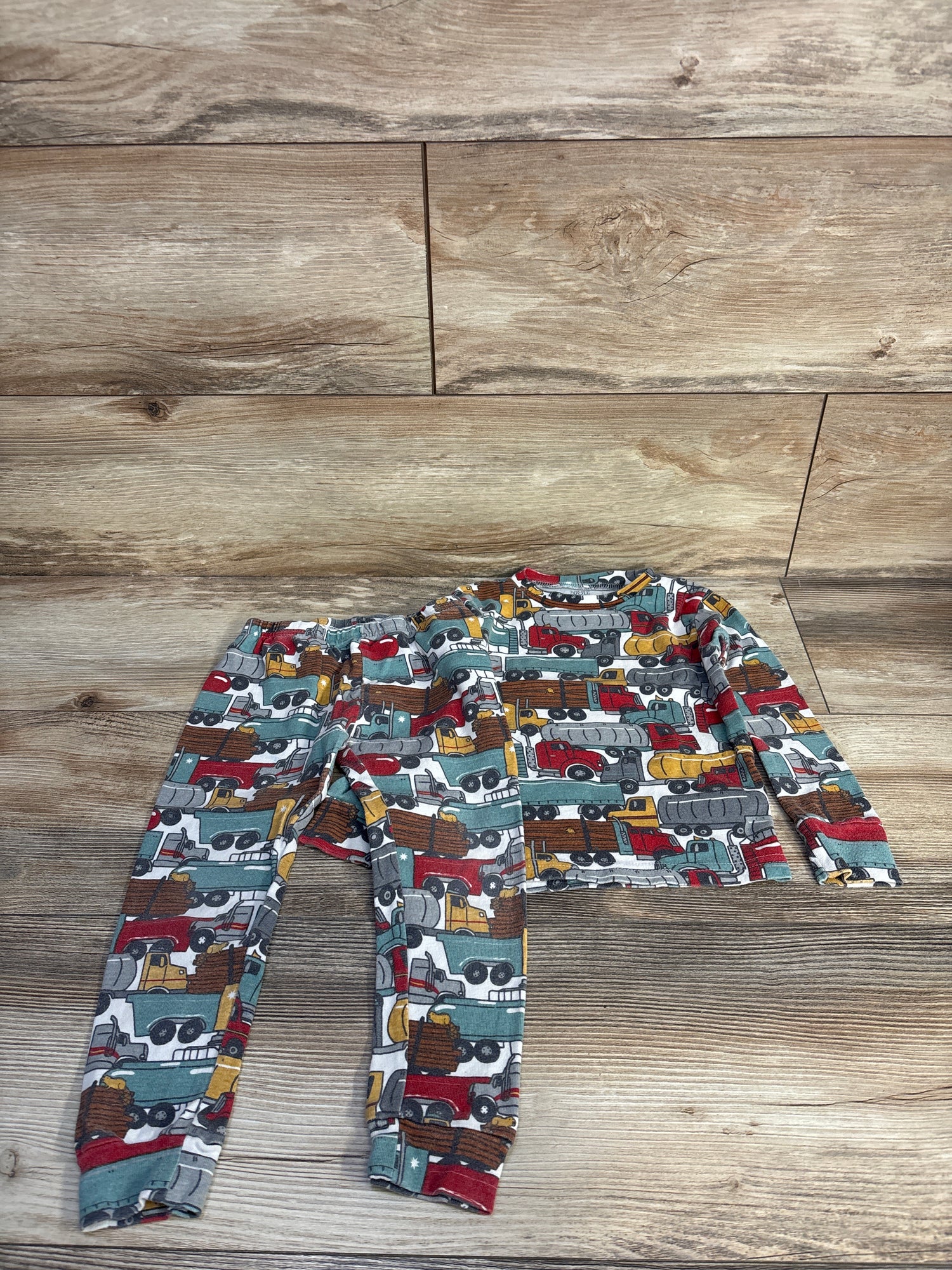 Just One You 2pc Pajama Set White sz 3T