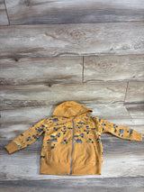 Jumping Beans Truck Print Full Zip Hoodie Yellow sz 3T