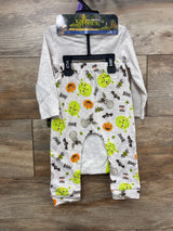 NEW Dreamworks Shrek 3pc Halloween Layette Set Grey sz 12m