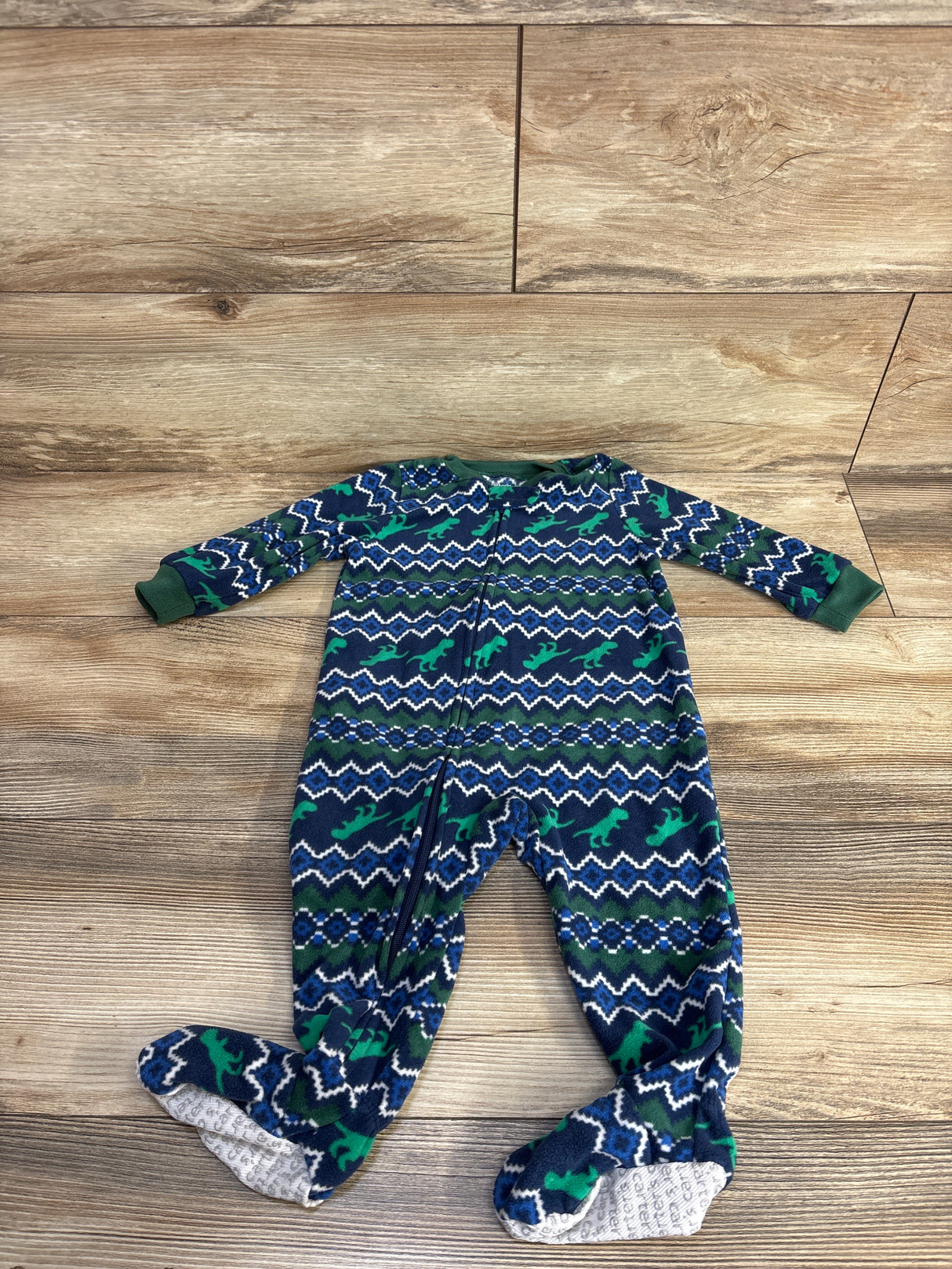 Carter's Fleece Sleeper Navy sz 12m