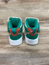 Nike Air Force 1 Mid EasyOn SE GS 'Coconut Milk Stadium Green' Sneakers sz 5c