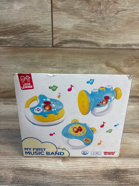 My First Music Band toy instrument set box for toddlers, colorful music-themed packaging