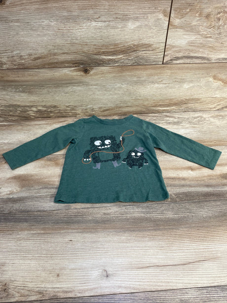 First Impressions Monster Shirt Green sz 18m - Me n Mommy To Be