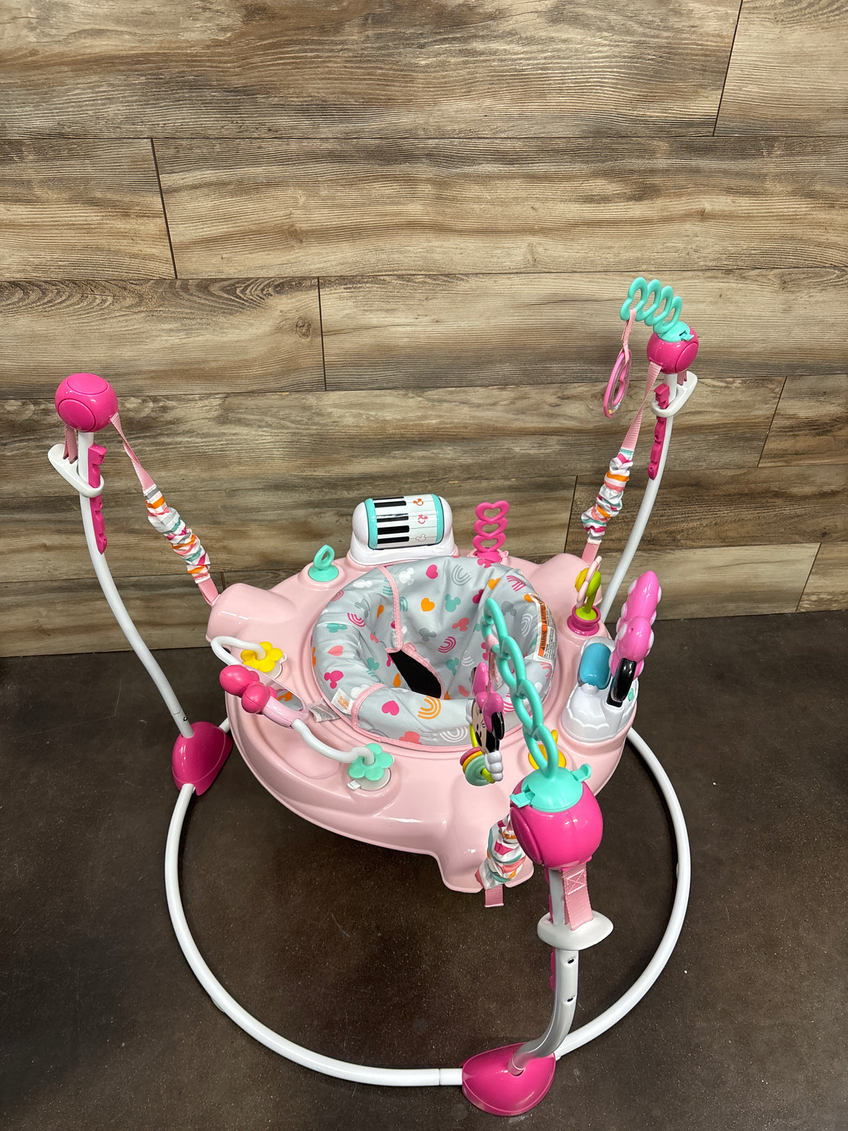 Bright Starts Disney Minnie Mouse Forever Besties Activity Jumper