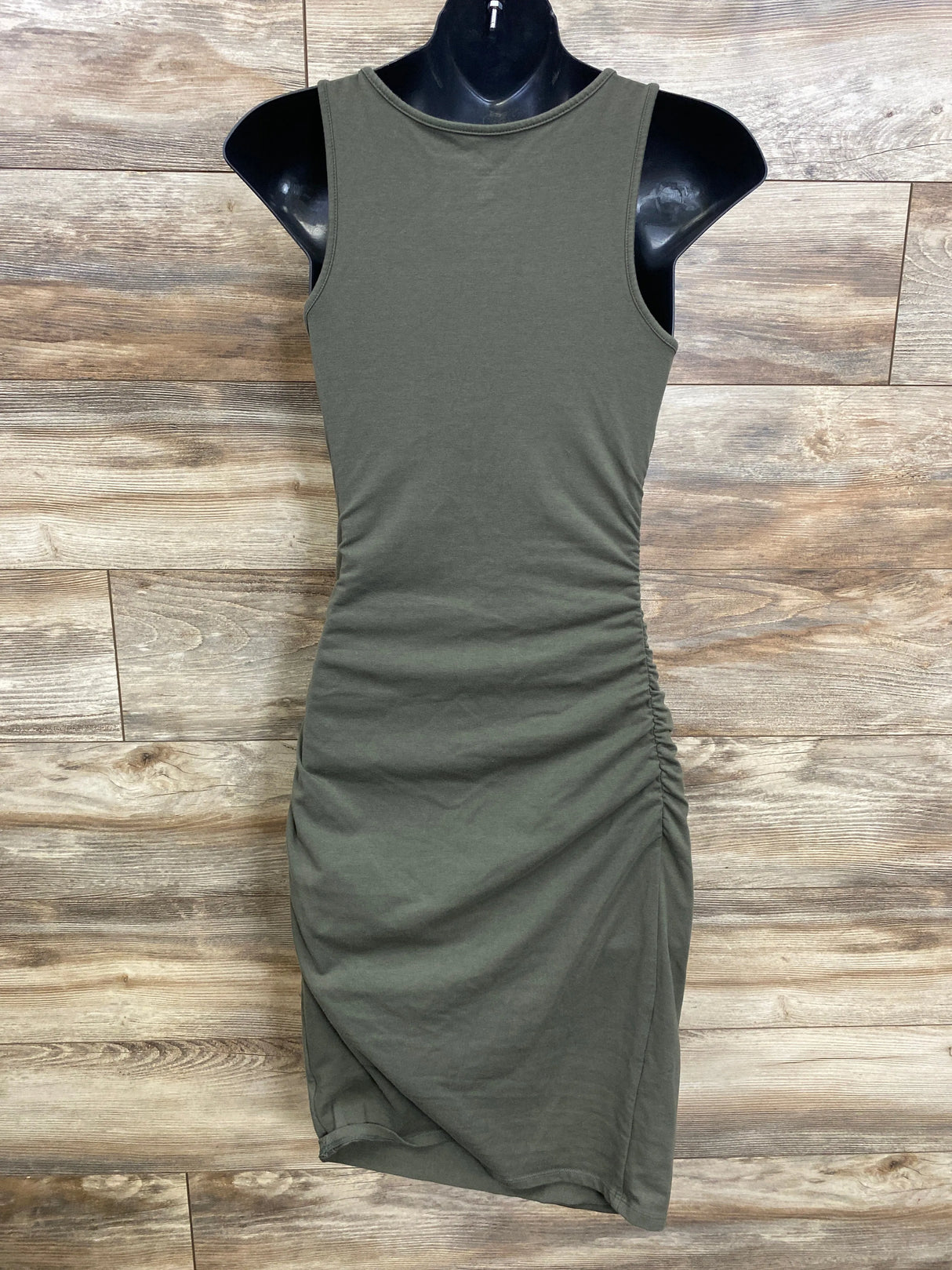 Isabel Maternity Tank Bodycon Dress Green sz Small