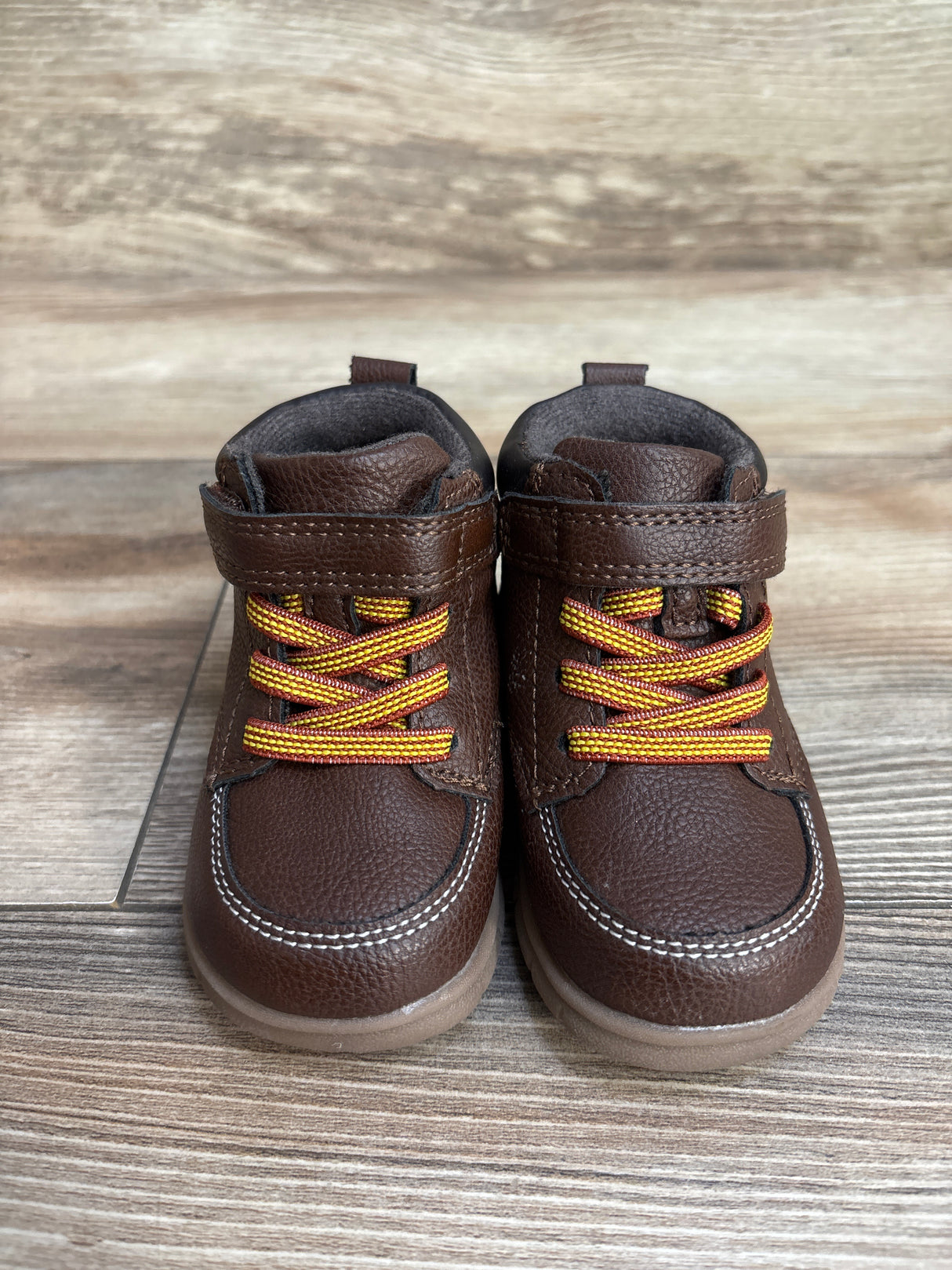 Carter's Every Step Nixon Ankle Boots Brown sz 4c