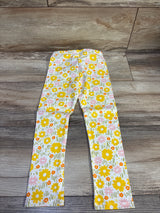 NEW Cat & Jack Floral Leggings White sz 4T