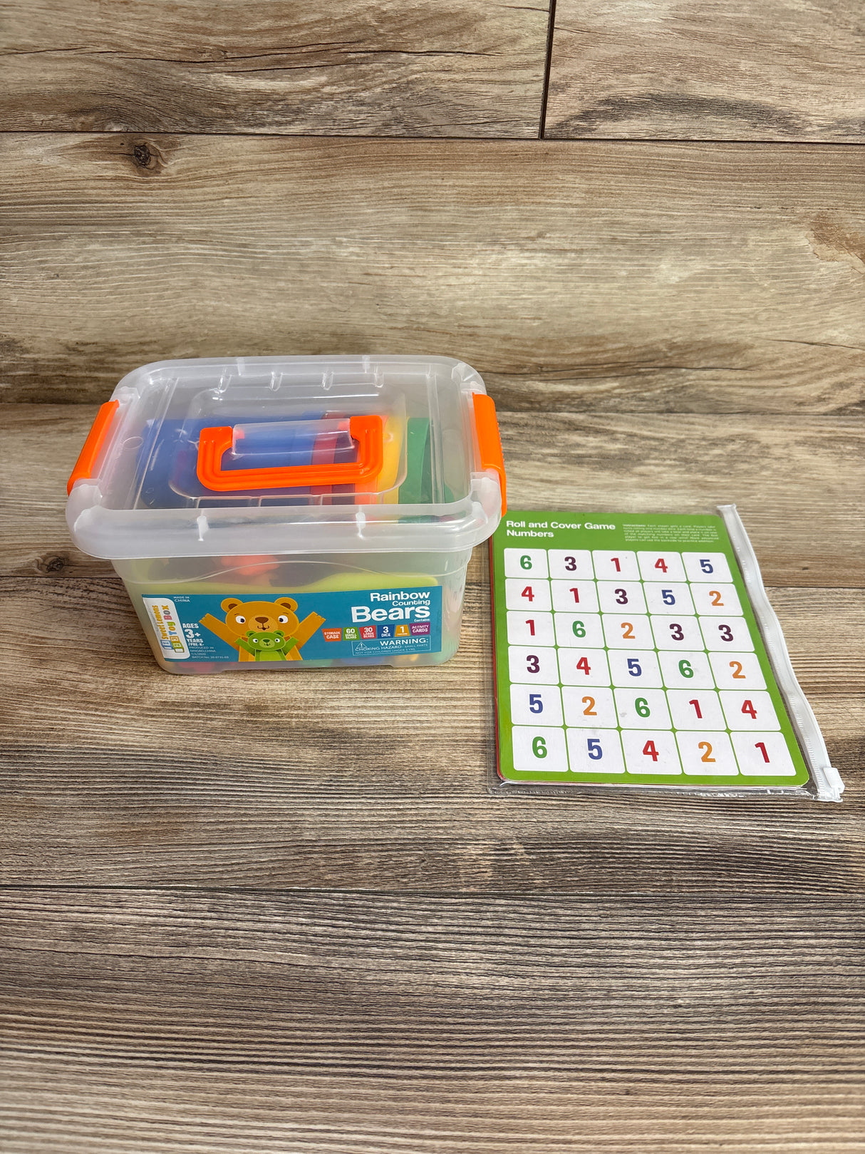 Sweet Lemons Rainbow Counting Bears Math Manipulatives