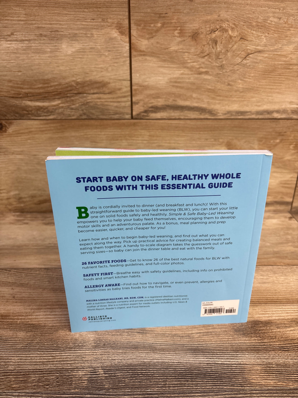 Simple & Safe Baby-Led Weaning Paperback Book