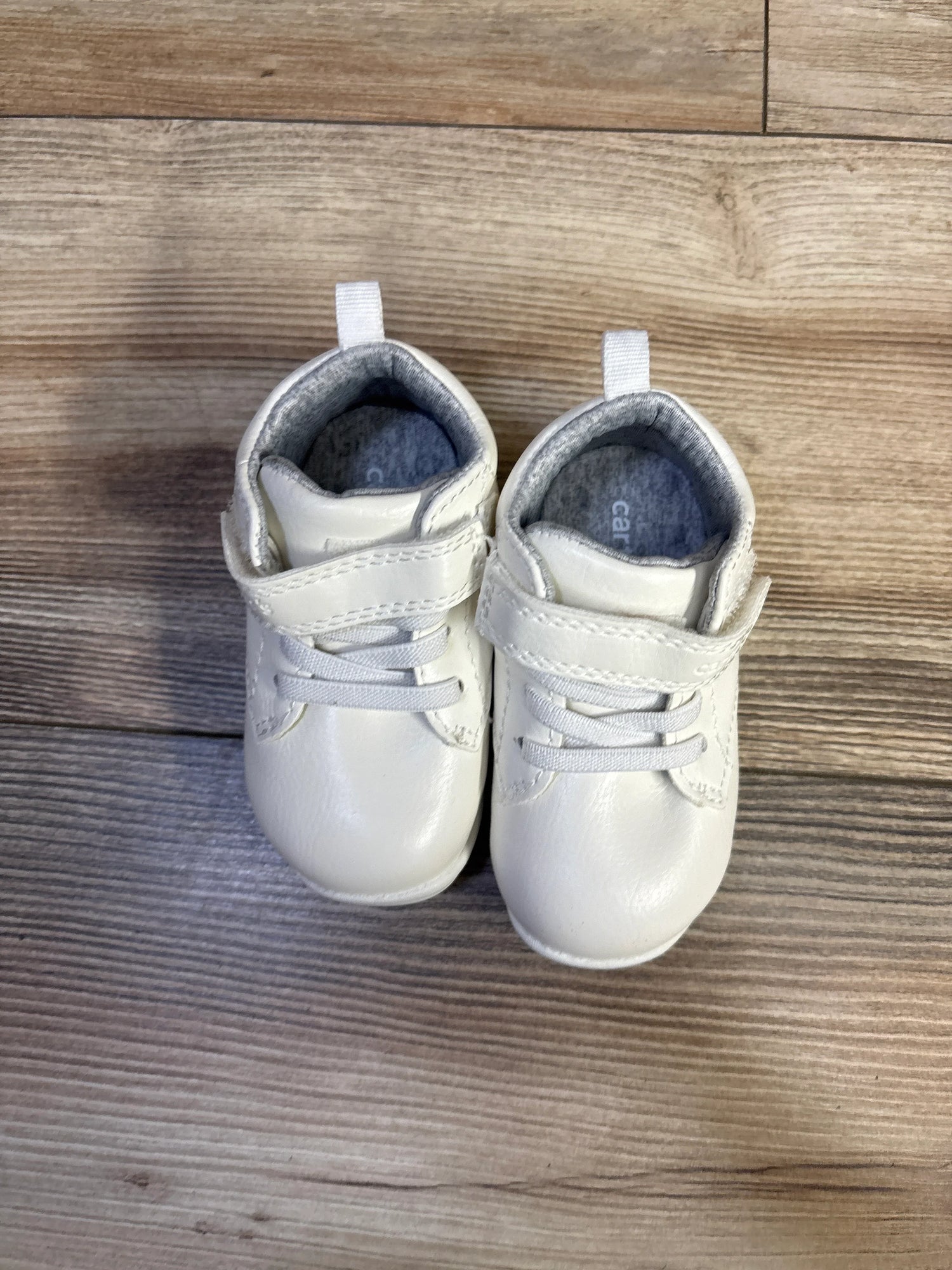 Carter's Every Step First Walker High-Top Sneakers White sz 4c