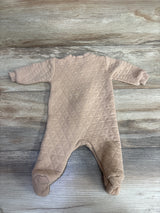 Pl Baby Textured Sleeper Tan sz Newborn