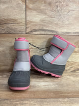 NEW Cat & Jack Lenny Winter Snow Boots Grey sz 5c