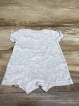 Star Wars Shortie Romper Grey sz 0-3m