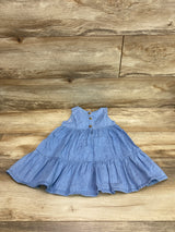 Calvin Klein Jeans Chambray Dress Blue sz 2T