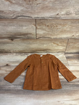 Shein Henley Shirt Brown sz 3T