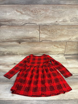 Cat & Jack Plaid Dress Red sz 5T