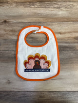 NWOT Mudpie My First Thanksgiving Plush Bib