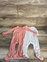 NEW Cloud Island 2pk So Very Soft Modal Blend Sleepers Pink sz 3-6m