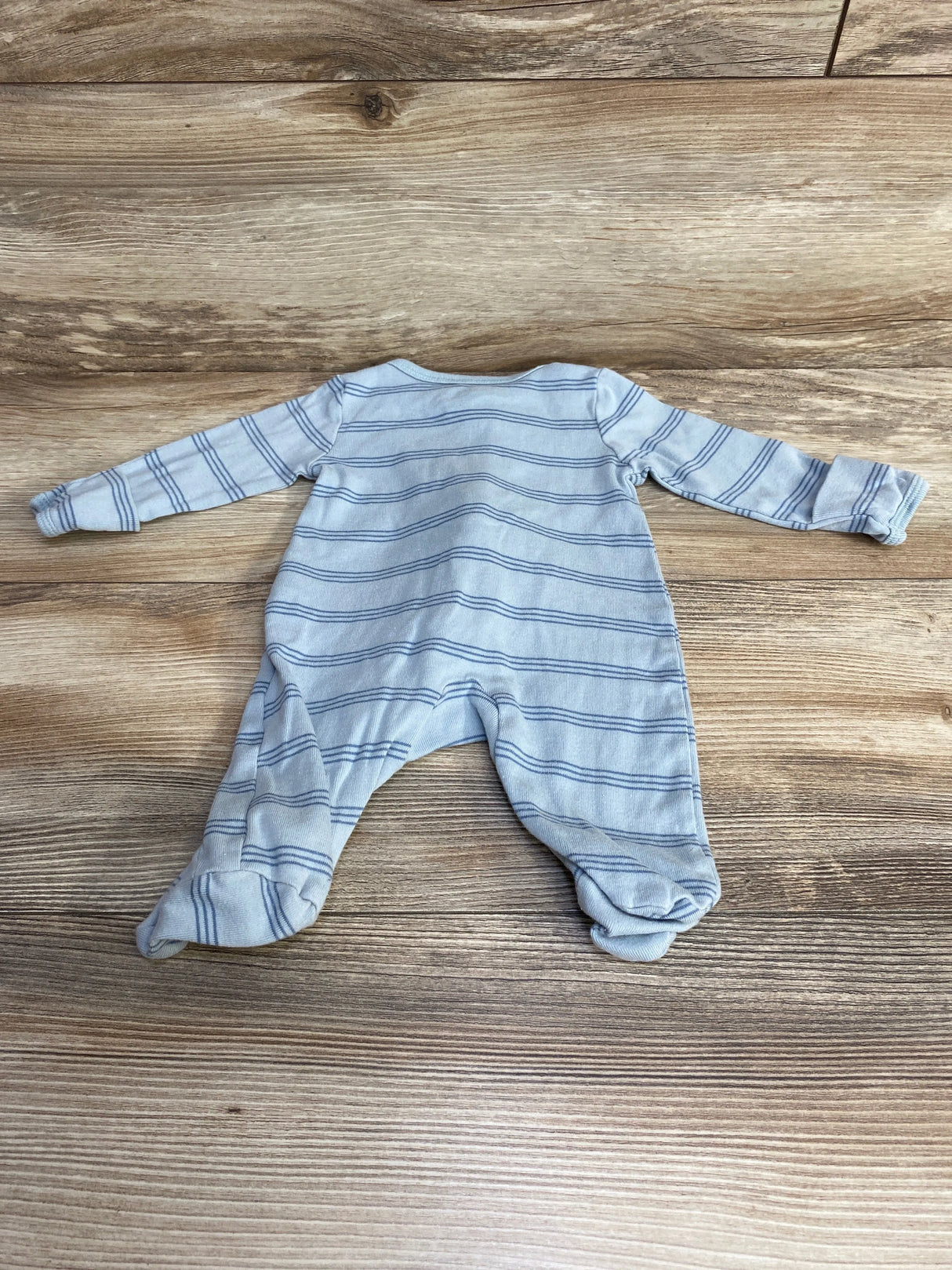 Just One You Striped Sleeper Blue sz Newborn