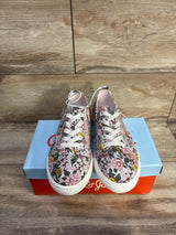 NEW Cat & Jack Floral Lucian Double Zipper Sneakers 5Y