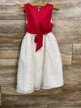 American Princess Special Occasion Dress Red sz 5T