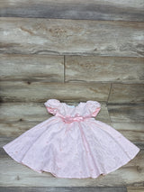 Pearl Puff Sleeve Dress Pink sz 18m