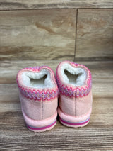 Capelli Faux Fur Lined Slippers Pink sz 7c