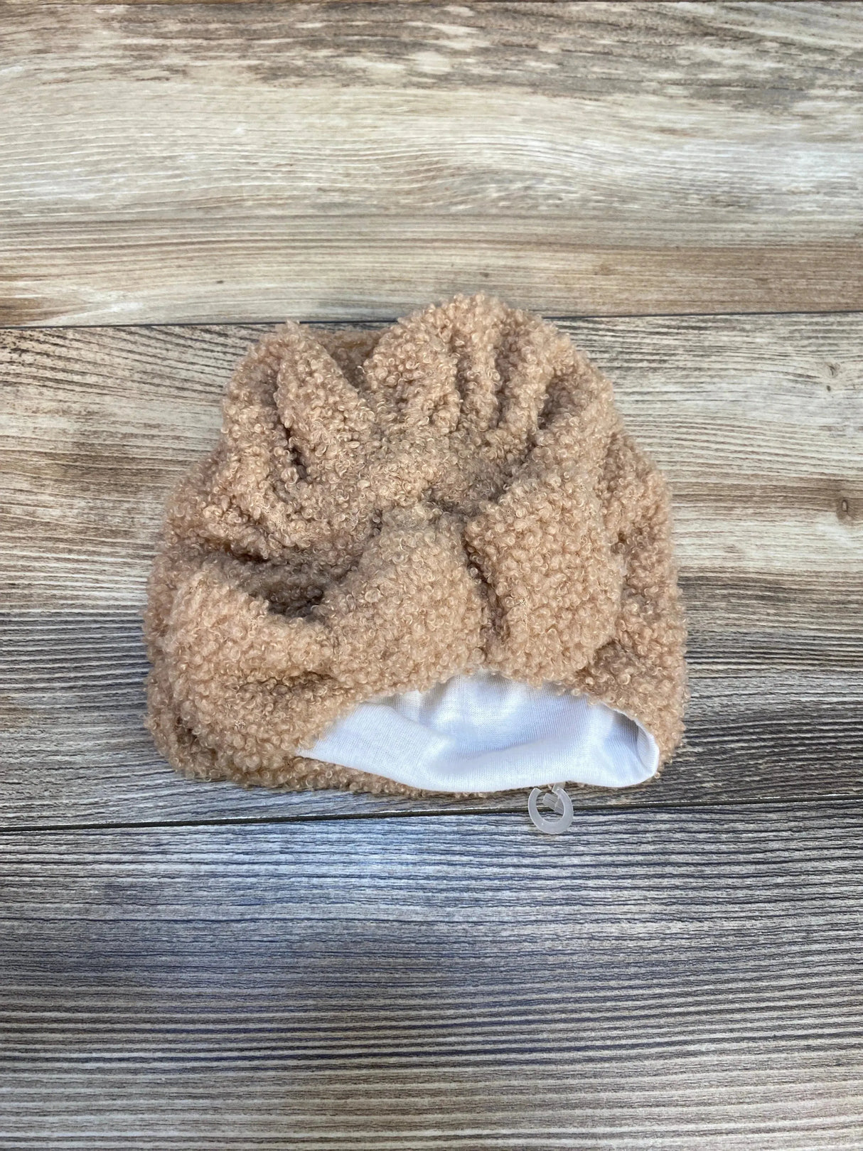 Sherpa Bow Turban Hat sz 0-9m