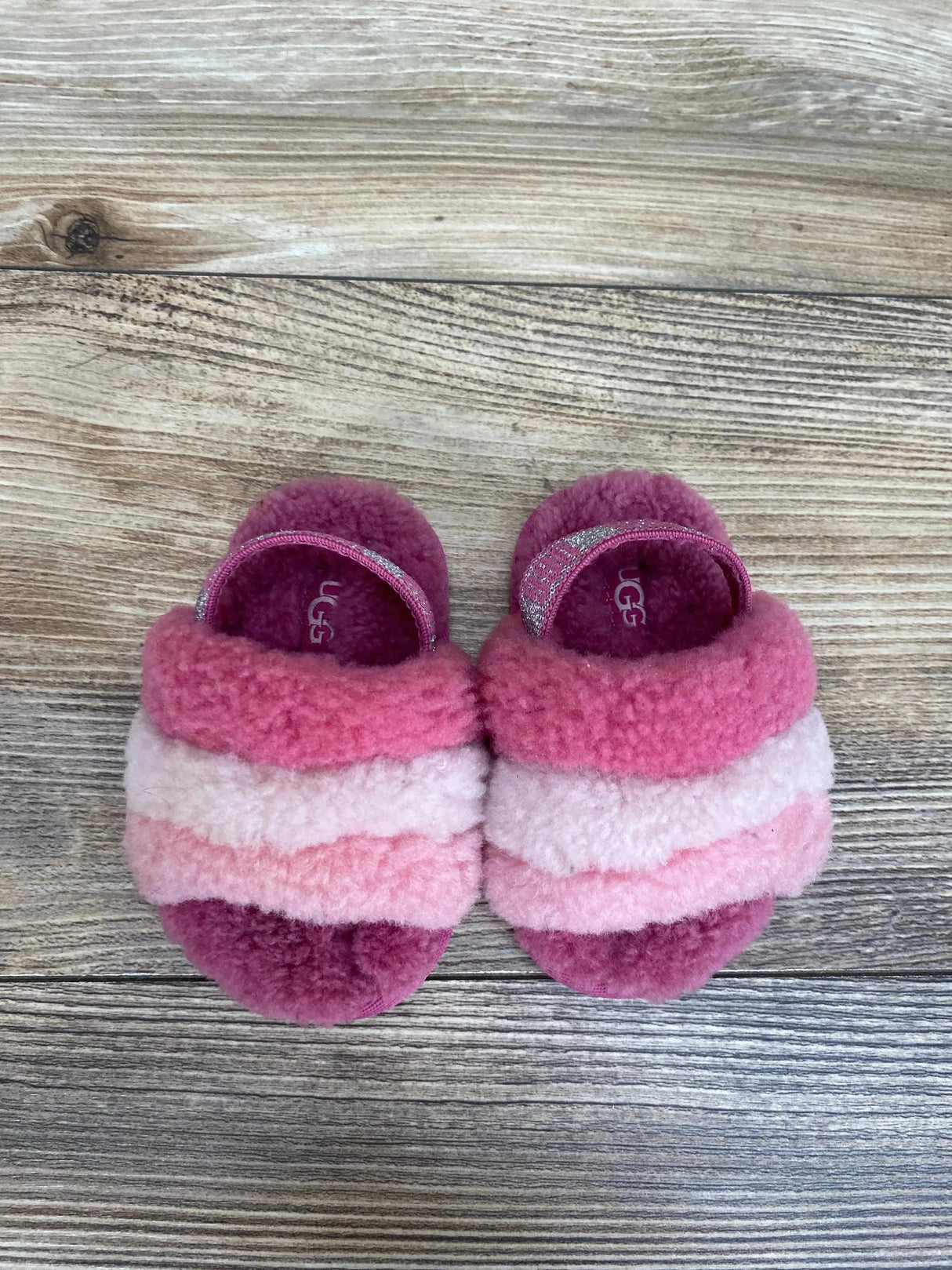 UGG Fluff Yeah Slides Pink sz 4/5c