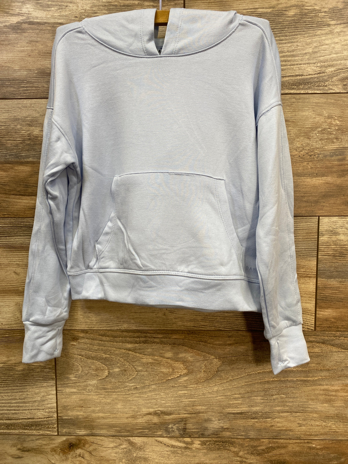 Danskin Girls Hooded Pullover Sweatshirt Blue sz 5/6T