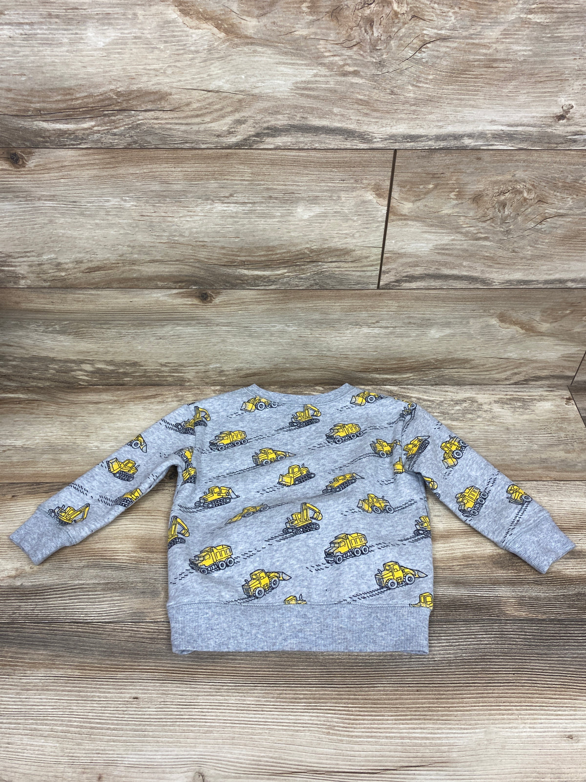 Jumping Beans Softest Fleece Pullover Sweatshirt Grey sz 2T