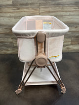 KOOLABABY Baby Bassinet Bedside Sleeper in Pink