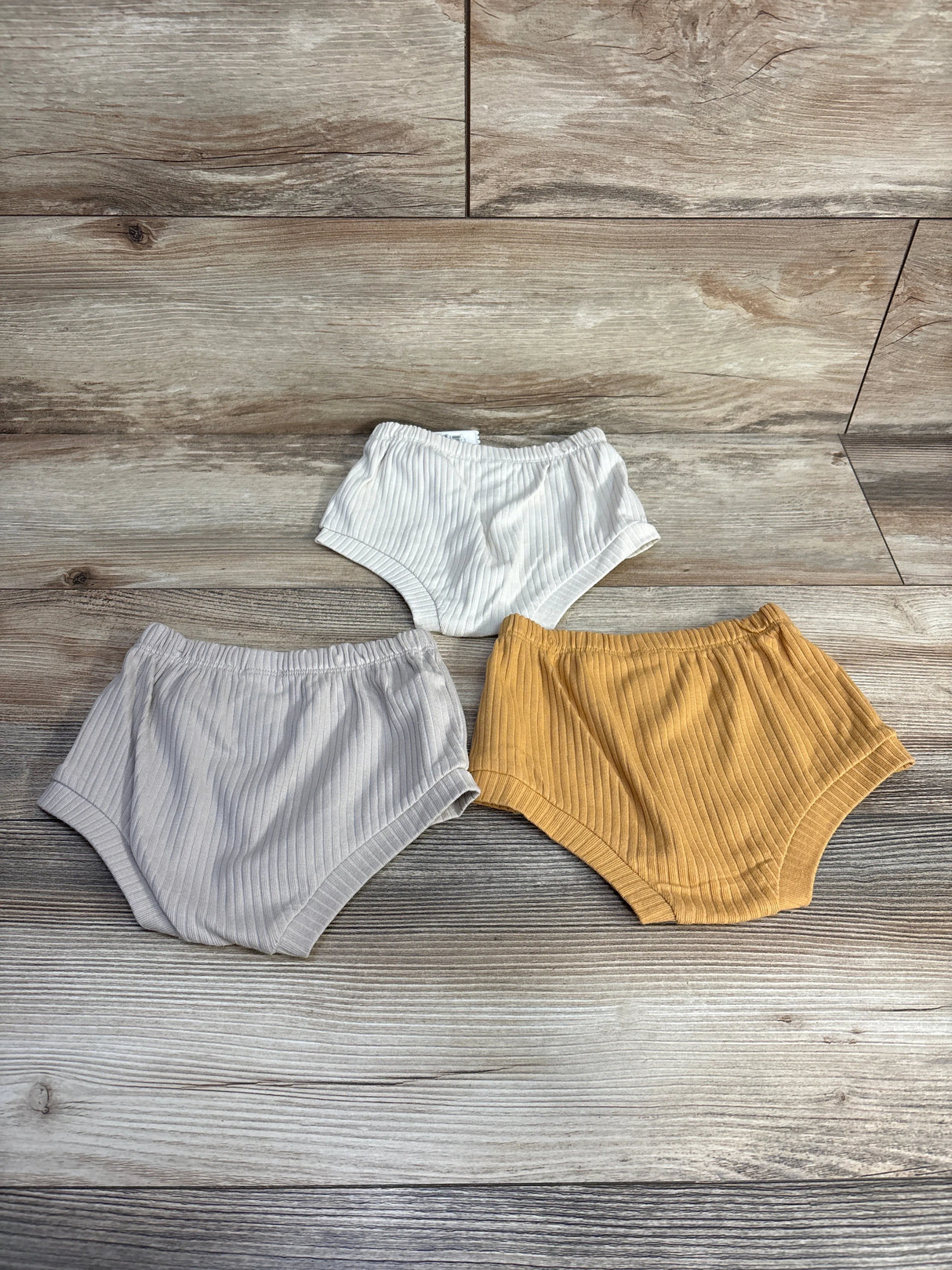 NEW Cloud Island 3pk Bloomers Beige sz 6-9m
