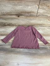 Zara Ribbed Long Sleeve Shirt sz 2-3T