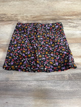 Art Class Floral Corduroy Skirt Black sz 4-5T - Me n Mommy To Be